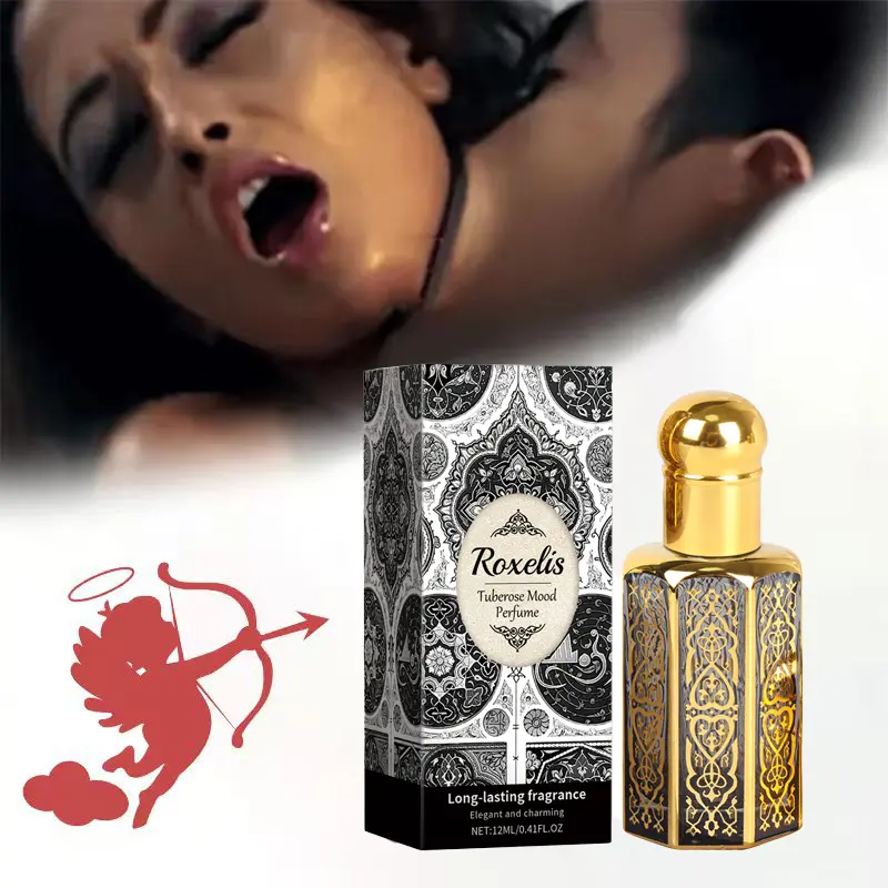 Tuberose Mood Pheromone Perfume Oil for Women 12ml Roll On Long Lasting Floral White Flower Scent with Jasmine Bitter Orange Musk for Date Night Daily Wear Valentine Christmas Gift for Her