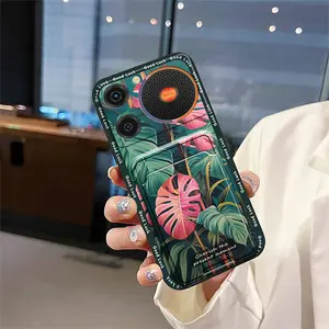 Cover Dirt-resistant Phone Case For ZTE Nubia Music Full wrap TPU Card sleeve Waterproof Back Cover Cartoon protective Soft case Cute Fashion Design Anti-knock Graffiti Shockproof