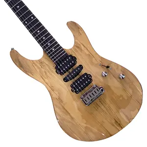 24 frets electric guitar - Rosewood fingerboard, solid body, HSH pickups, chrome hardware, 6 strings maple neck