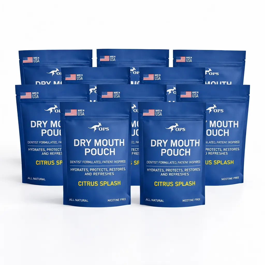 Rheo 10-Pack Box 15 Count Oral Moisture Pouches