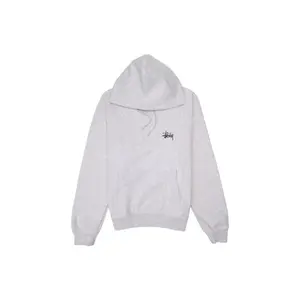 Stussy Men's Basic Hoodie Ash Heather, from StockX