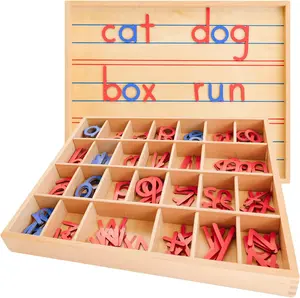 Movable Alphabet Montessori Wooden Letters