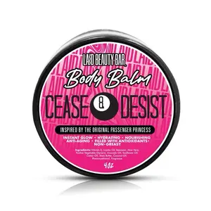 LAD Beauty Bar Body Balm Cease & Desist 4oz Instant Glow Hydrating Nourishing Anti-Aging Non-Greasy