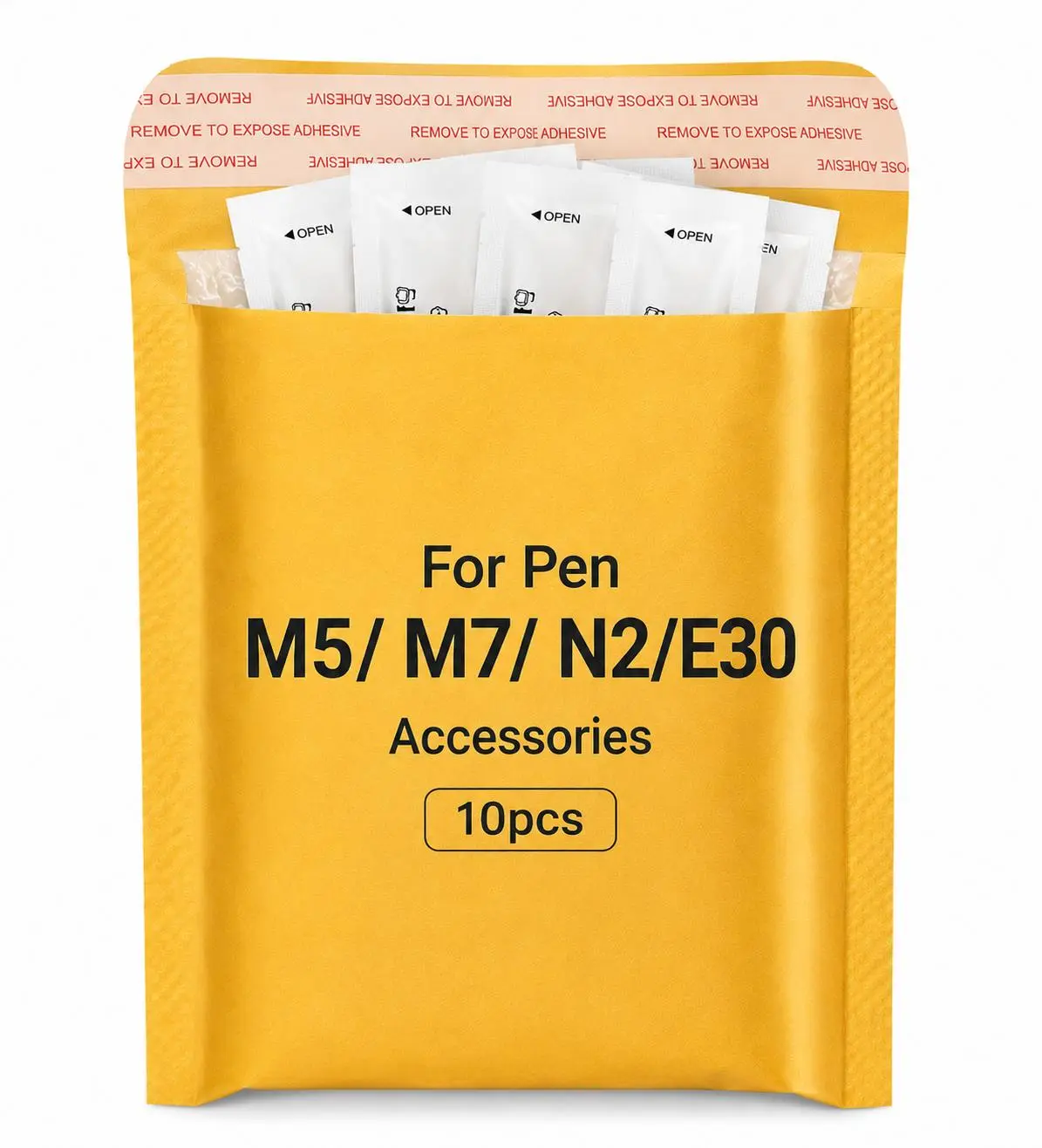 10pcs For Pen M7/M5/ N2/E30 Accessories Refill Pack Personal Care Tool Supplies, None