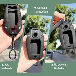 BMW Accessories Keychain Protection For BMW 5 6 7 Series 540i G30 G31 G32 X3 G01 X4 G02 X5 G05 X6 X7 G07 Silicone Key Case Cover Shell