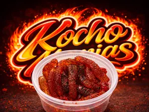 Gummy Worms Enchilados - Sweet Snack with a Kick of Spicyness