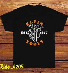 New T-Shirt Klein Tools Logo American Funny T-Shirt Made In USA