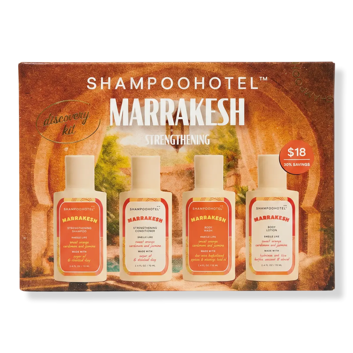 SHAMPOOHOTEL Marrakesh Discovery Kit