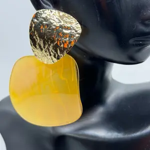 Ms. Amber Rose Acrylic Statement Earrings