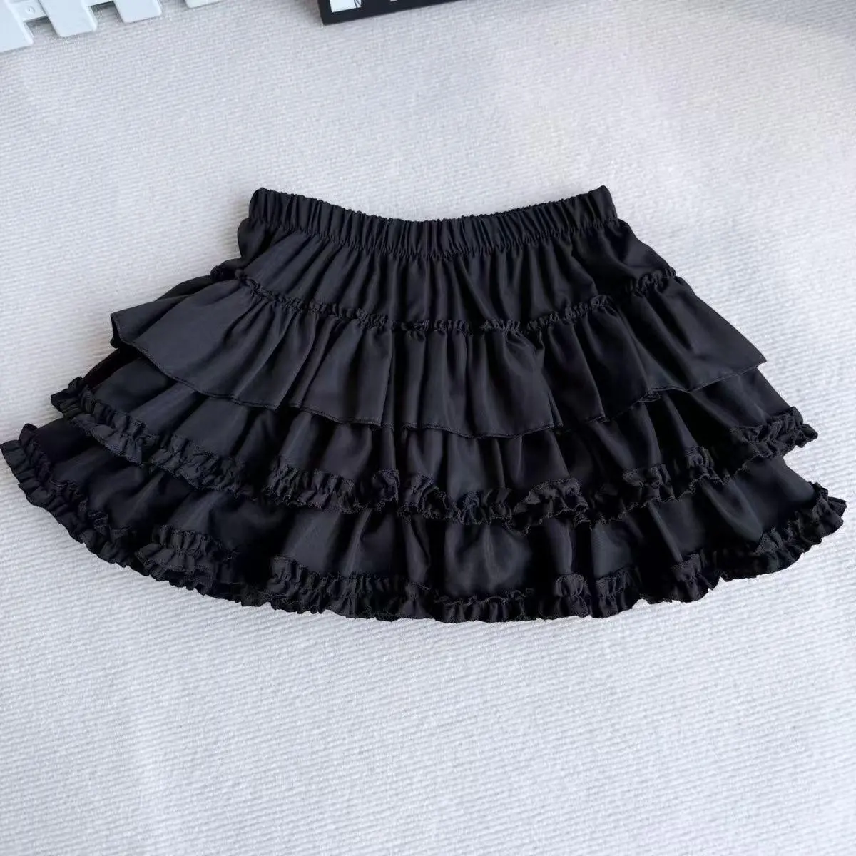 2025 New Spicy Girl Subculture Punk Girl Anti exposure Half length Skirt Harajuku Style Trend Pumpkin Cake Puff Short Skirts
