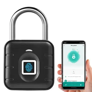Fingerprint Padlock, Intelligent fingerprint padlock, IP67 Waterproof Smart Anti