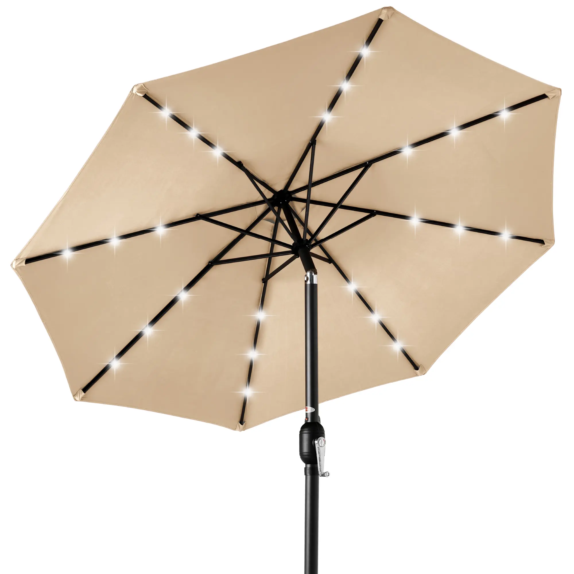 Best Choice Products 10ft Solar LED Lighted Patio Umbrella w/ Tilt Adjustment, UV-Resistant Fabric Best Choice Products 10ft Solar LED Lighted Patio Umbrella w/ Tilt Adjustment, UV-Resistant Fabric