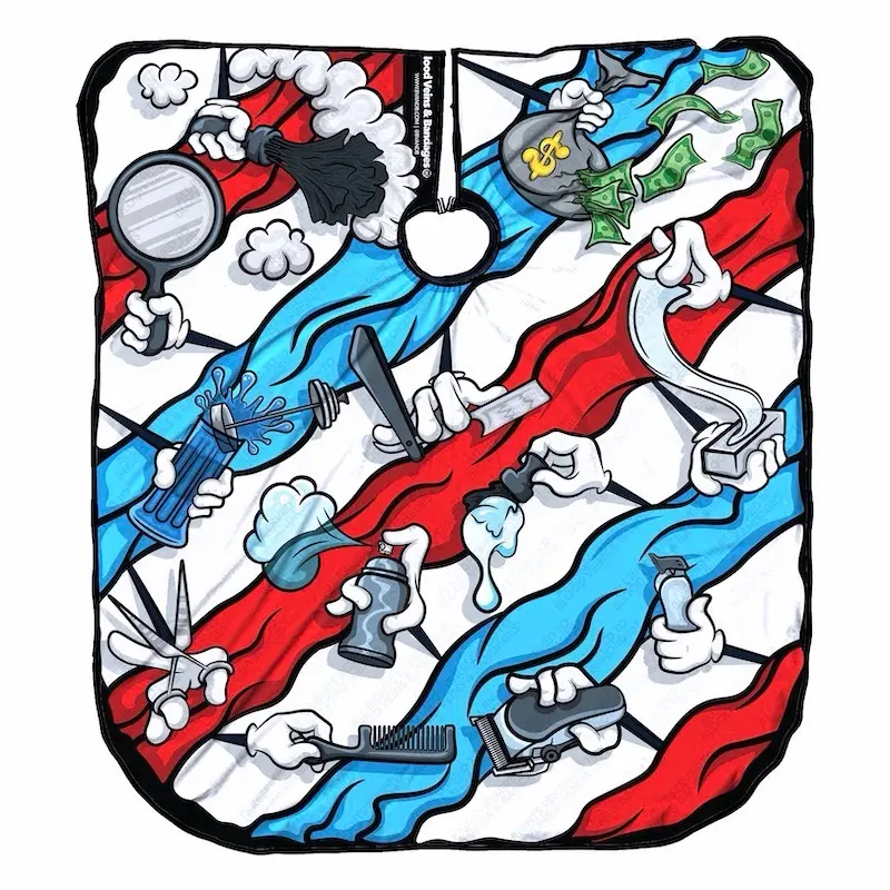 Get The Fkin’ Bag - Collector's Barber Cape