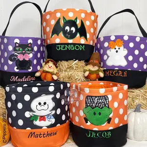 Personalized  Trick-or-Treat Halloween Candy Bag
