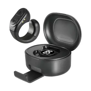 Helalife Handsfree Scrolling Remote Control Ring for Tiktok Kindle Handsfree Reading Camera Shutter with Stand Compatible with iOS&Android CellPhone tik tok Wireless Smart Wireless Ring camera shutter tripod for iphone