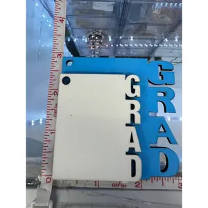 Sublimation  GRAD keychain mdf