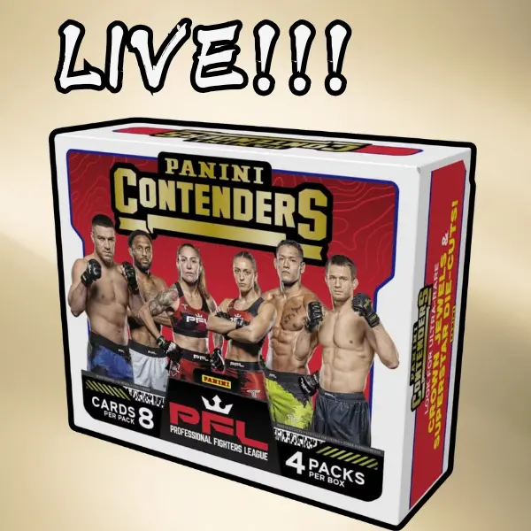 2026 Panini Contenders PFL Professional Fighters League Hobby Box (LIVE)