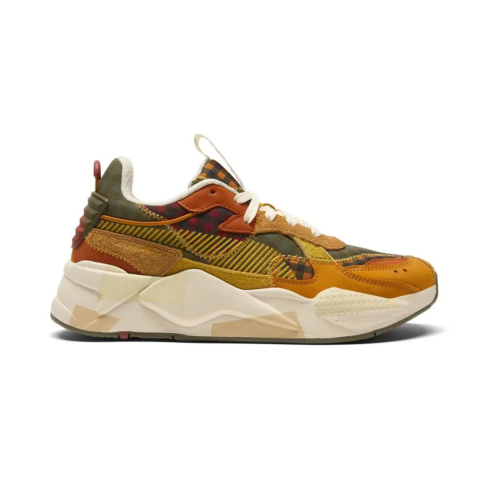 PUMA Mens Rs X Hyper Prep Fall Lace Up Sneakers Shoes Casual - Yellow