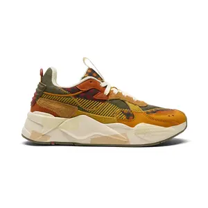PUMA Mens Rs X Hyper Prep Fall Lace Up Sneakers Shoes Casual - Yellow