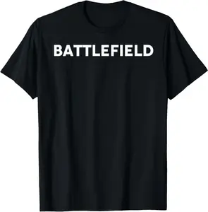 Battlefield T-Shirt | Unisex Cotton T-Shirt | Unique Gift Tee