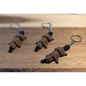 3D Printed Platypus Keychain