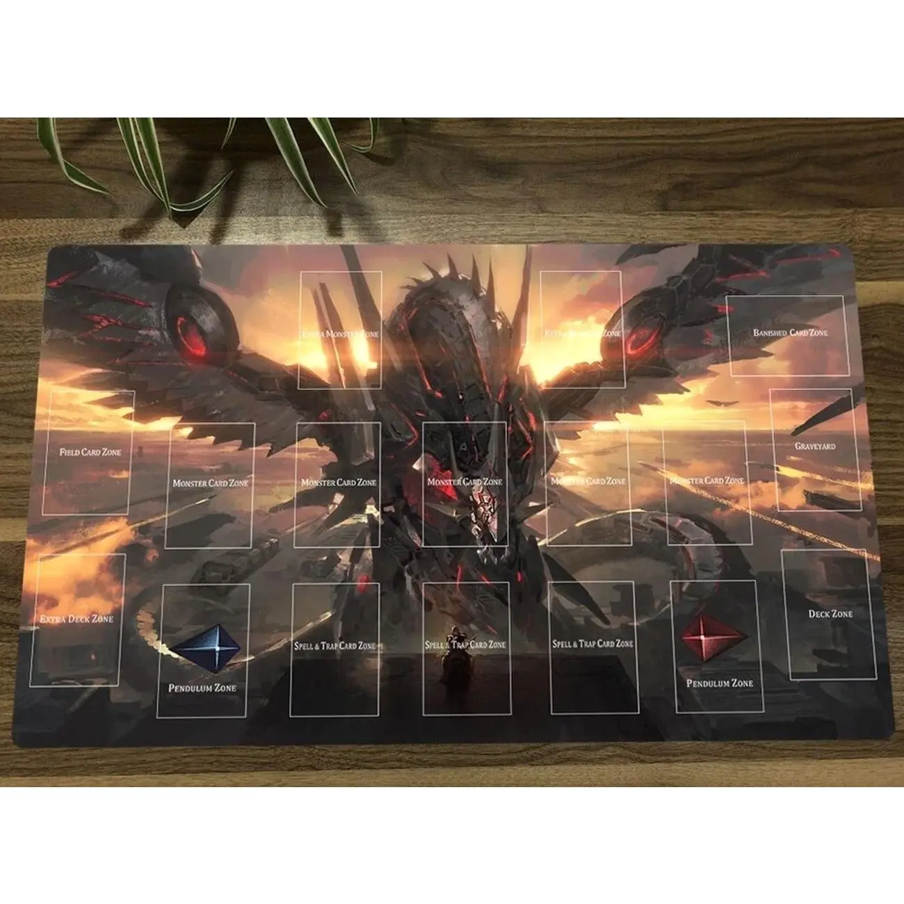 YuGiOh Playmat Cyber Dragon Infinity TCG CCG Mouse Pad Trading Card Game Mat