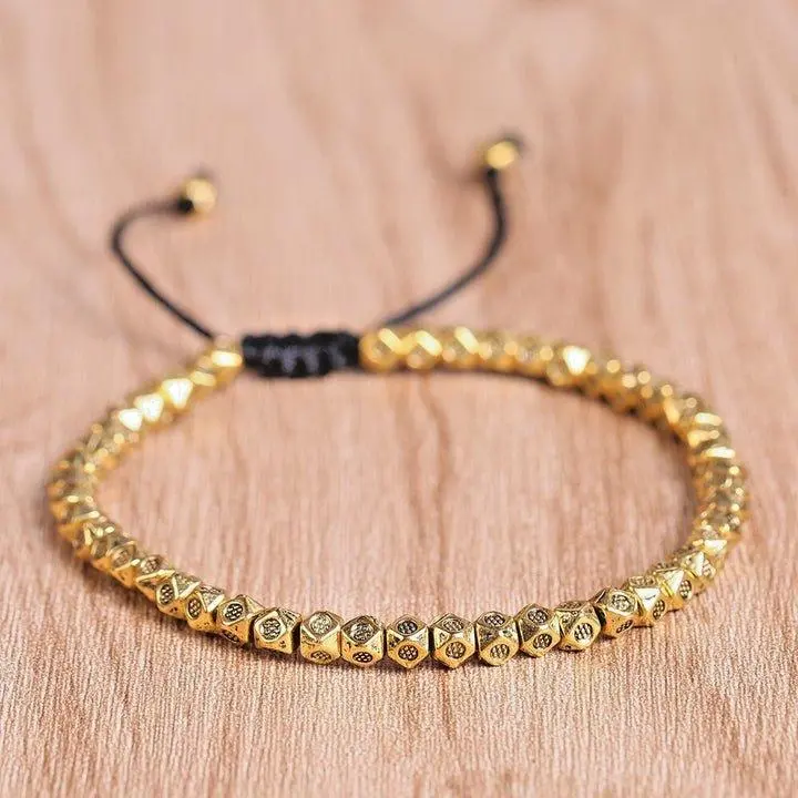Copper Beads Bracelet Healing Protection