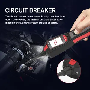 TopDiag P150 Digital Automotive Tester, Car Circuit Tester for 6-30V Vehicles, Comprehensive Electrical System Diagnostics Tool, Voltage Check Tool