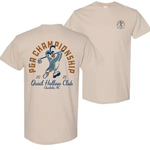 PGA Championship Quail Hollow Club Charlotte NC 2025 Golf 2 Side Shirt, Tee for Golfers & Fans, Graphic Shirt for Men, Perfect  Sport, Menswer Top
