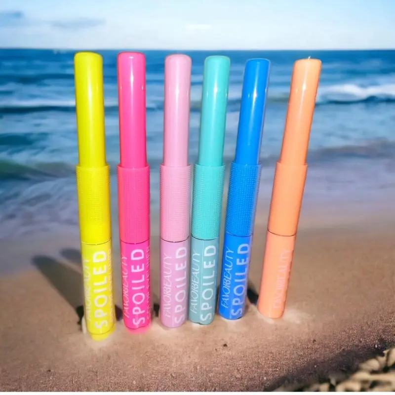 BE BOLD Favor Beauty Spoiled Neon 6 Color eyeliner set 6pc Set -Cosmetics