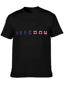 Viral graphic tees Freedom 250th Anniversary Shirt, USA 250 Years Independence Apparel, 1776–2026 America Anniversary,  Freedom,Casual Summer T-Shirt with Crew Neck