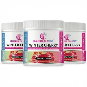 Pack of 3 Winter Cherry – Ashwagandha & Tart Cherry Smoothie Enhancer – Supports Wellness – 30 Servings