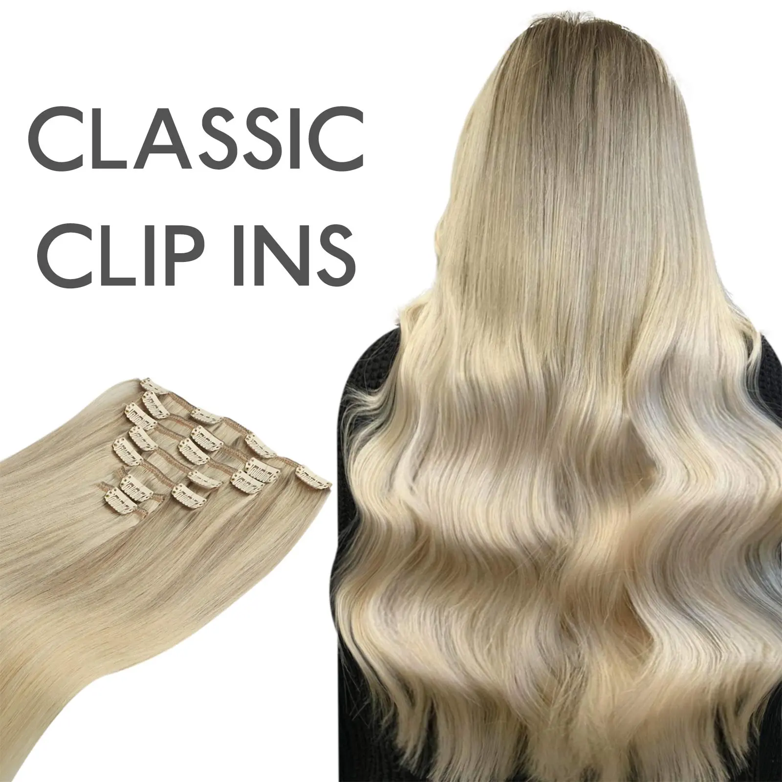 #17/22/60 Platinum Blonde Balayage