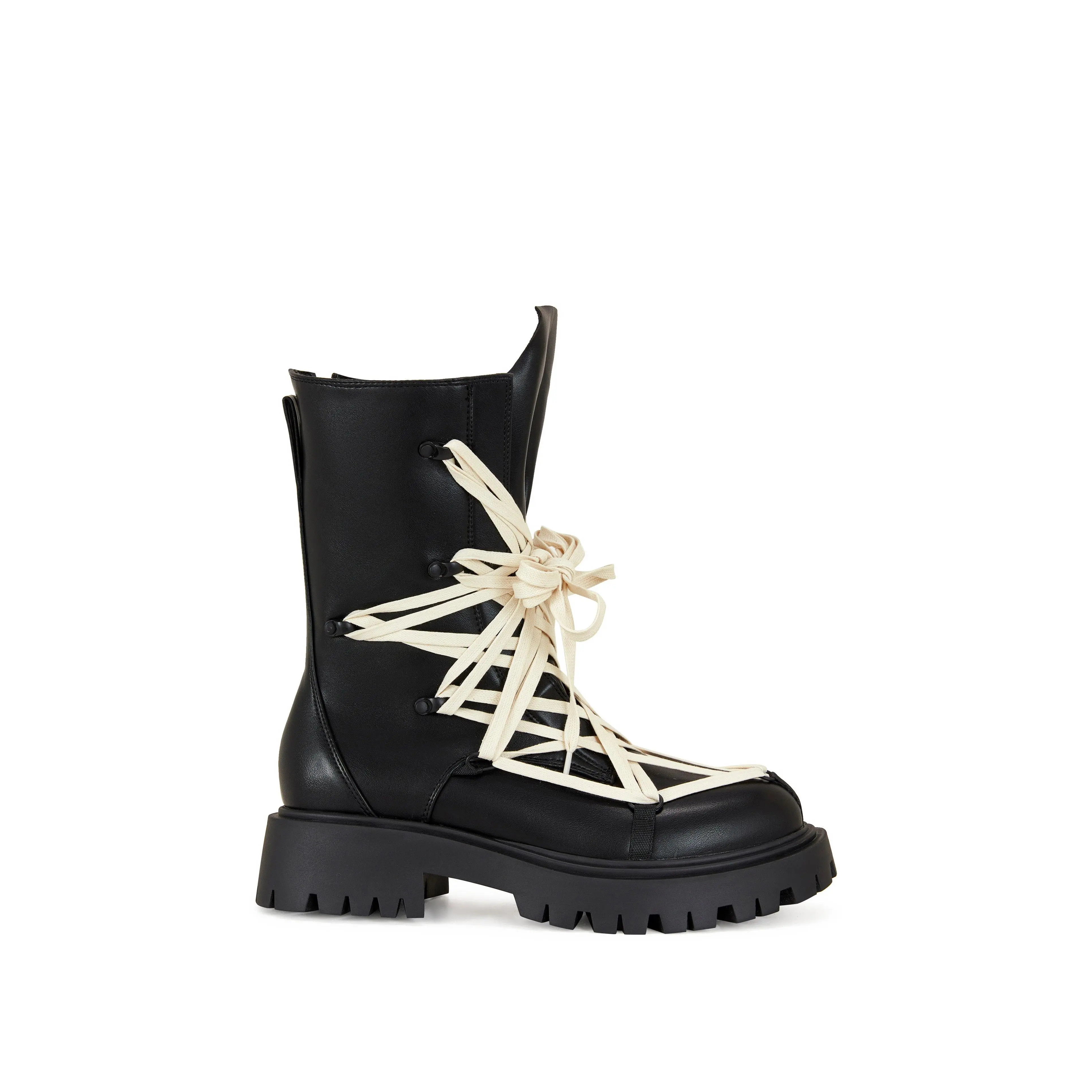 ARJUN-BLACK COMBAT BOOTIE