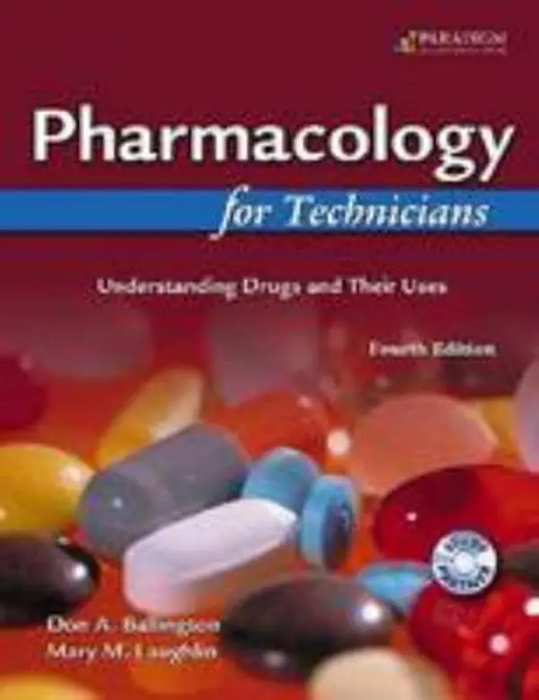 USED Book - Pharmacology for Technicians: Understanding Drugs and Their Uses Textbook + Pocket Guide Pkg by Don A. Ballington (Paperback) - english