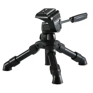 Vanguard VS-82 Ultra-Compact Tabletop Tripod with 2-Way Pan Head – Lightweight Aluminum Mini Tripod