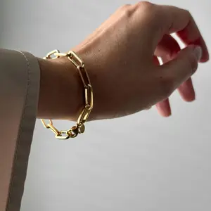 Chain of Love Paperclip Bracelet