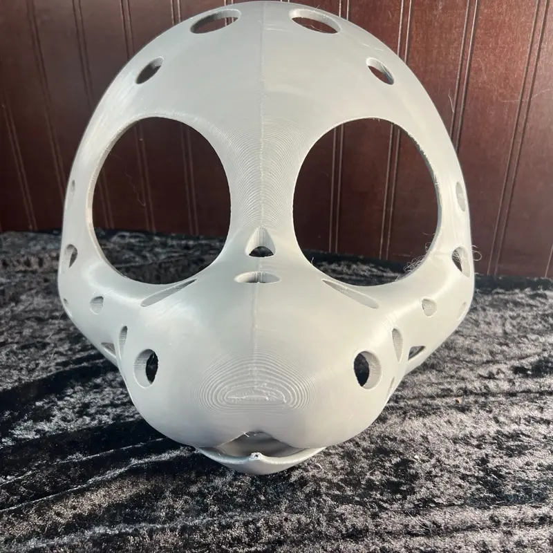 Canine head base short faced snout kimono base Canine head base short faced snout kimono base