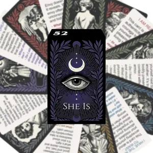 52 Healing Cards for Emotional Well-Being, Positive Mindfulness Affirmations, Stress Relief & Self-Care, Daily Encouragement