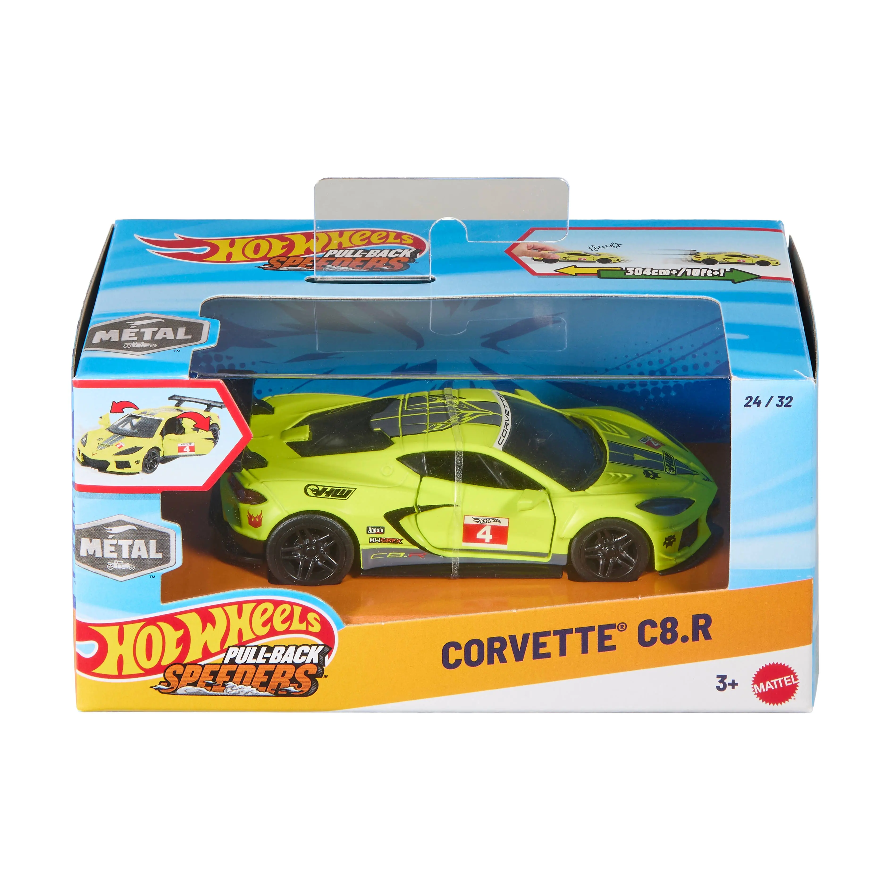 Hot Wheels Pull-Back Vehicles Assortment