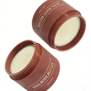 2PCS Luxury Skincare Essential King Cologne Body Butter Deep Hydrating for Soft Glowing Skin 24H Moisture