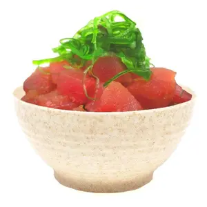 50 Pack Eco-Wheat 3 oz. Asian-Style Mini Wheat Plastic Bowl for Appetizer Bowls Wheat Plastic Small Disposable Dessert Bowls Professional-Grade Recyclable Wheat Straw Mini Dessert Cup CMJJ