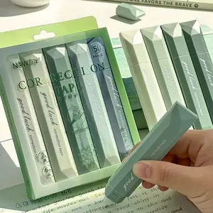 Pen-style correction tape with an attractive gradient design, high-capacity, smooth and unbreakable, suitable for students