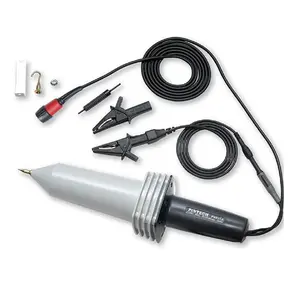 PINTECH High Voltage Probe for Oscilloscope, 10kV Max DC, 7kV Max AC, 120MHz, 100:1 Attenuation Rate, Oscope Probe with BNC Connector, P6010A