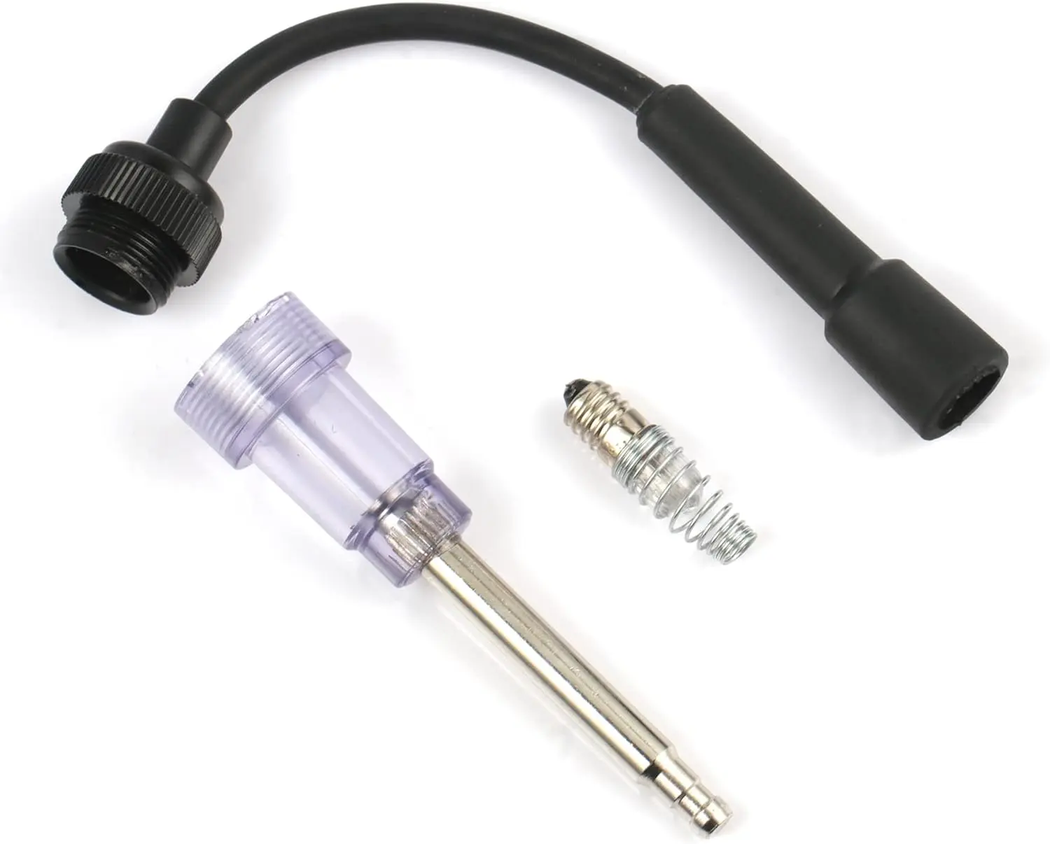 Inline Spark Plug Tester, Plug-in Engine Ignition Tester, Car Exterior Accessories, Automobile, Lawn Mower,Engine Verification-Armature Diagnostic Test Tool
