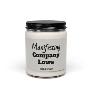 Manifesting Company Lows (Soy Candle), 9oz