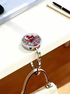 Foldable Purse Hook for Table - Portable Bag Holder - Strength Alloy Materials Heavy Duty Hanger - Bag Accessories