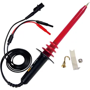 PINTECH High Voltage Probe for Multimeter, 40kV Max DC, 28kV Max AC(50/60Hz),  Multimeter Probe Attenuation Ratio 1000:1, High Voltage Decay Test Probe, HVP-40