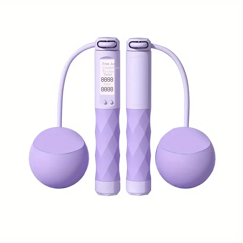 Jump Rope, Multifun Speed Skipping Rope With Calorie Counter, Adjustable Digital Counting Jump Rope With Ball Bearings And Alarm Reminder For Fitness, Crossfit, Exercise, Workout, Boxing, MMA, Gym