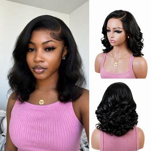 [Summer Must Have] Menglle Hair Side Part 7X6 Lace Front Wig Glueless Ready To Wear Human Hair Wigs Natural Color/Brown/Honey Blonde Wig 200% Density#Summervibes#DealsForYouDays